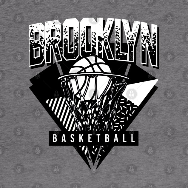 Brooklyn Basketball 90s Throwback by funandgames